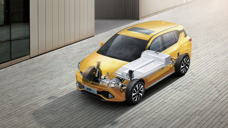 The Mitsubishi Eupheme EV pictured. Photo: Mitsubishi